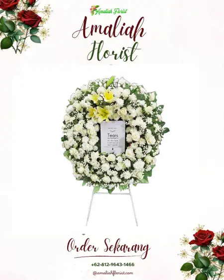 Krans Bunga Duka Pandanajeng